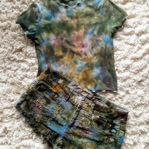 Tie dye Shorts